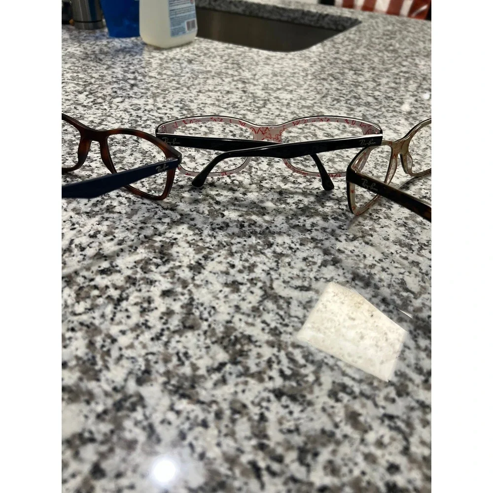 Ray-Ban Eyeglasses Frames‎ w/ Lenses - 3 pairs total